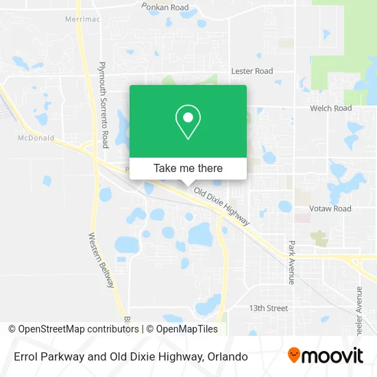 Mapa de Errol Parkway and Old Dixie Highway