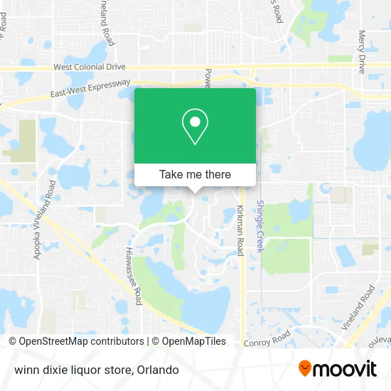 winn dixie liquor store map