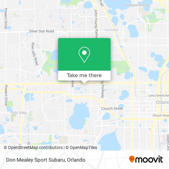 Don Mealey Sport Subaru map