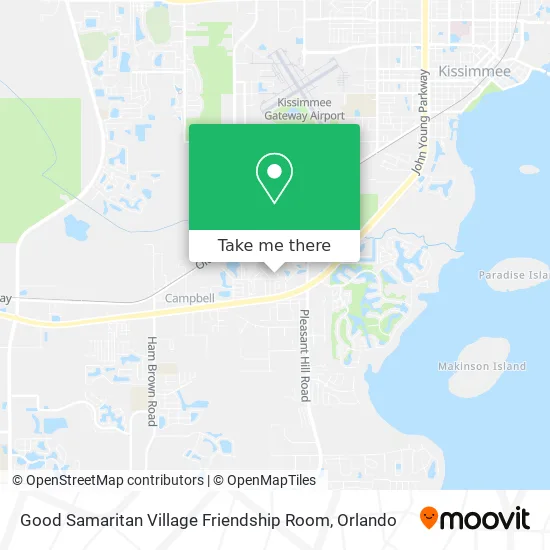 Good Samaritan Village Friendship Room map