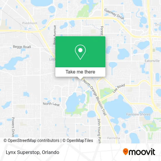 Mapa de Lynx Superstop
