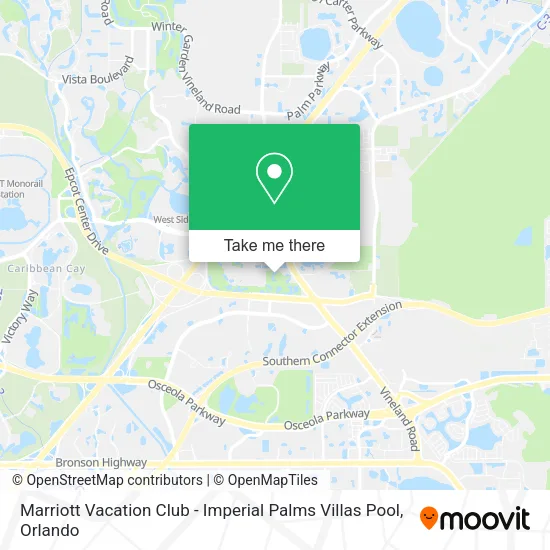 Marriott Vacation Club - Imperial Palms Villas Pool map