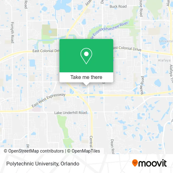 Polytechnic University map