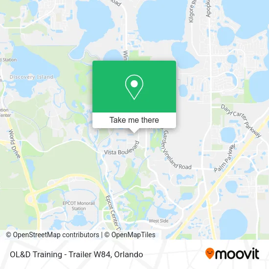 OL&D Training - Trailer W84 map