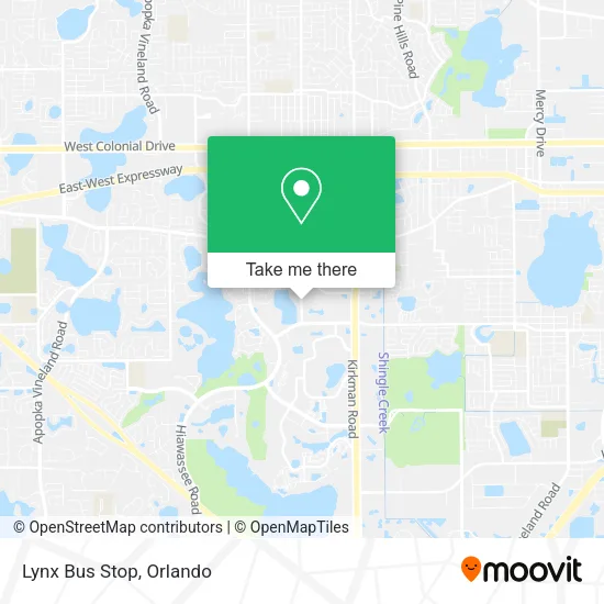 Lynx Bus Stop map
