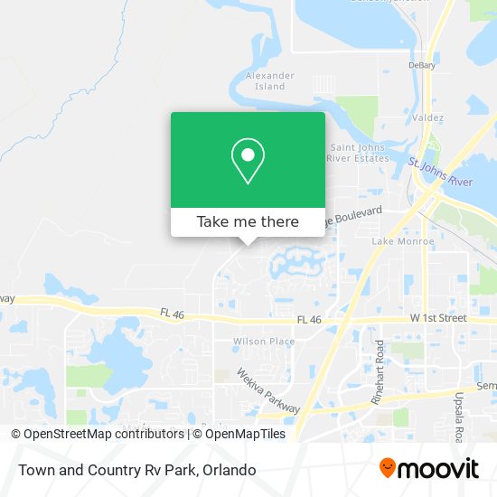 How To Get To Town And Country Rv Park In Orlando By Bus Or Train Moovit