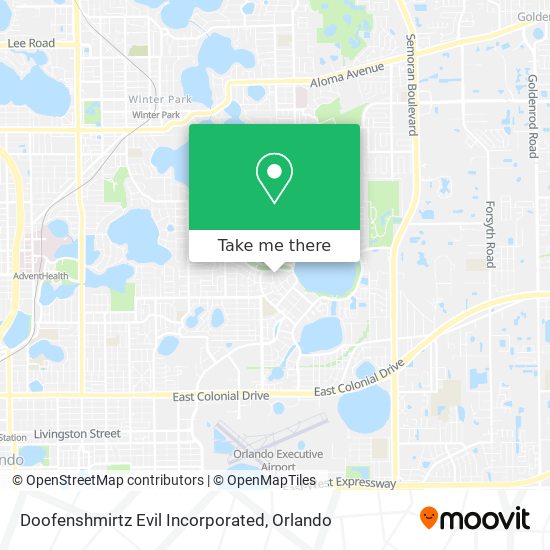 Doofenshmirtz Evil Incorporated map