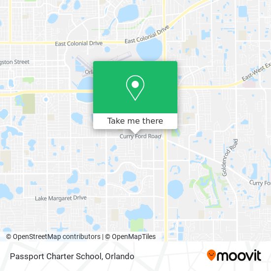 Passport Charter School map