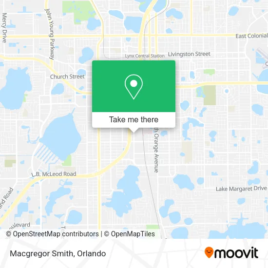 Mapa de Macgregor Smith