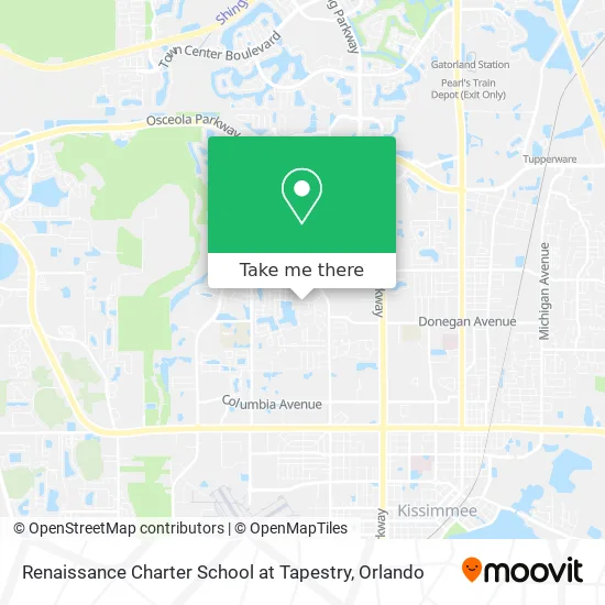 Renaissance Charter School at Tapestry map