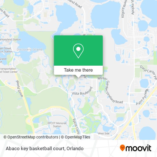 Abaco key basketball court map