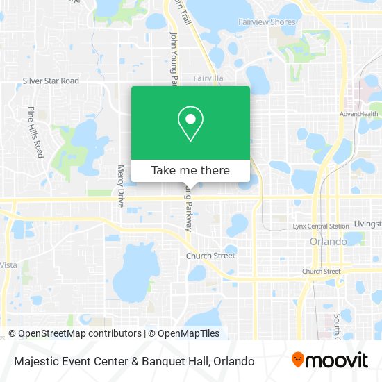 Majestic Event Center & Banquet Hall map