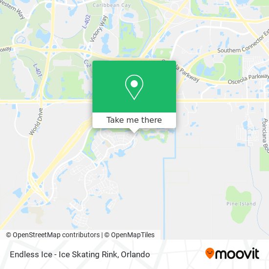 Endless Ice - Ice Skating Rink map