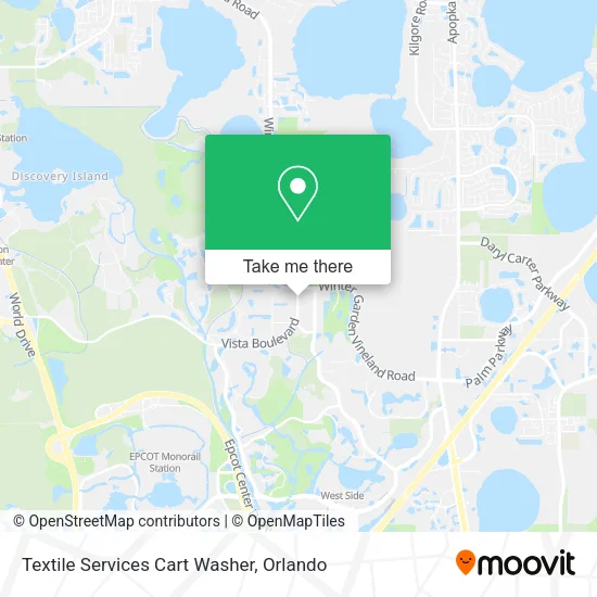 Textile Services Cart Washer map