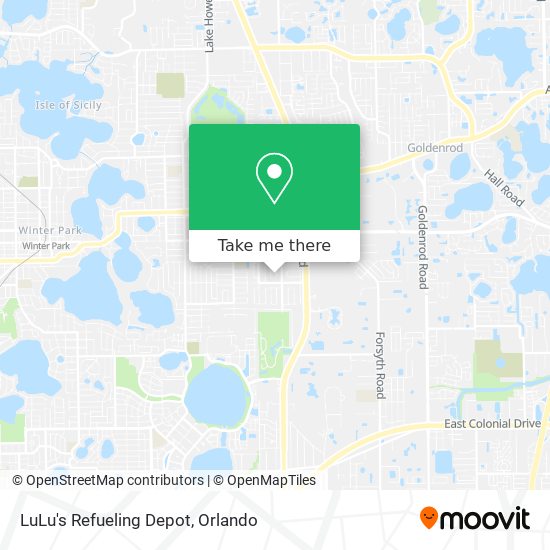 Mapa de LuLu's Refueling Depot