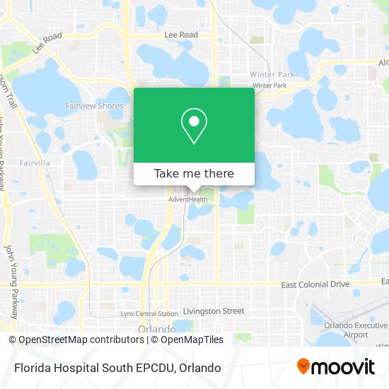Florida Hospital South EPCDU map