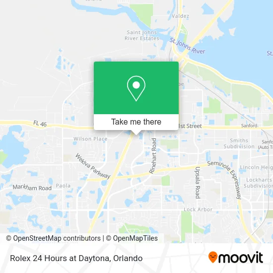 Rolex 24 Hours at Daytona map