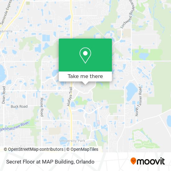 Mapa de Secret Floor at MAP Building