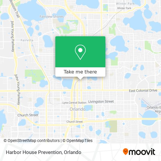 Mapa de Harbor House Prevention