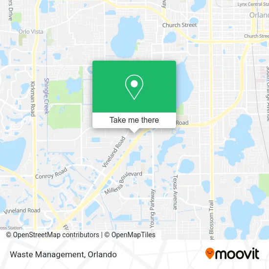 Waste Management map