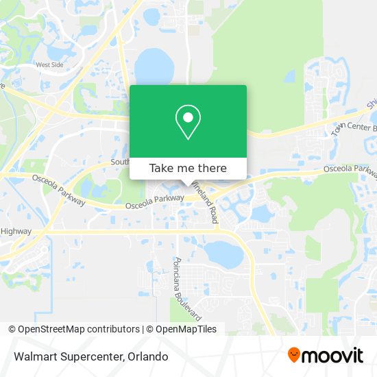 Walmart Orlando At Night - Vineland Road 
