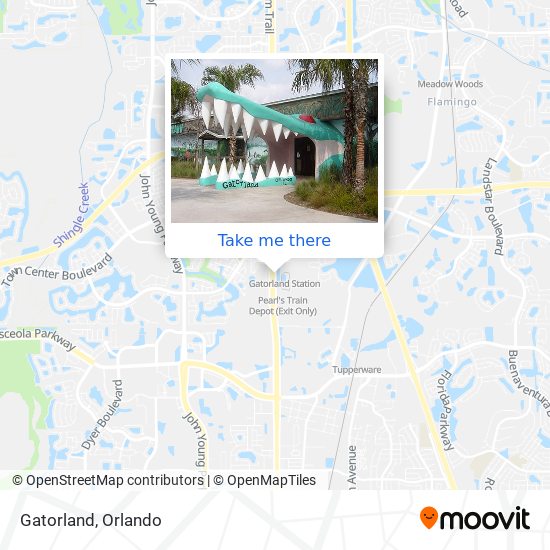 Mapa de Gatorland