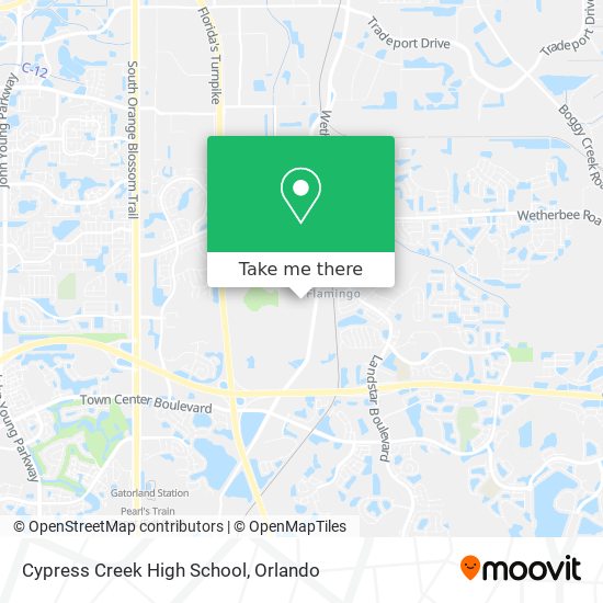 Mapa de Cypress Creek High School