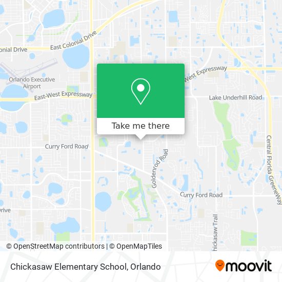 Mapa de Chickasaw Elementary School