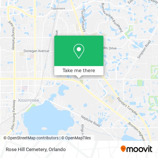 Mapa de Rose Hill Cemetery