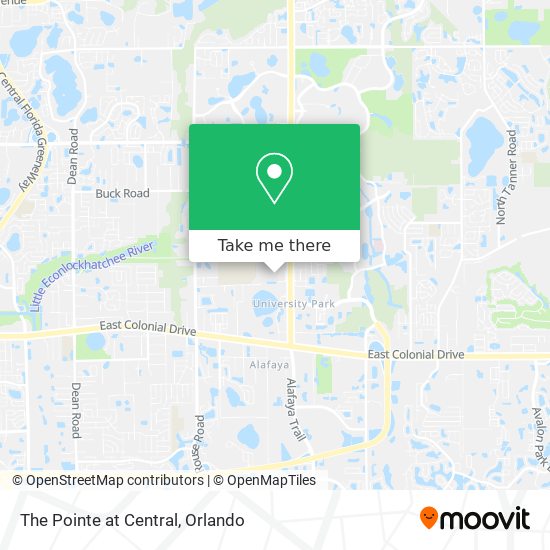 The Pointe at Central map