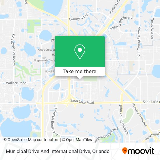 Municipal Drive And International Drive map
