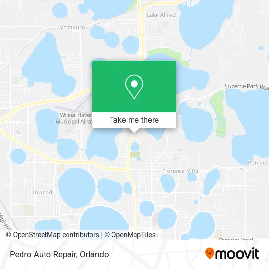 Pedro Auto Repair map