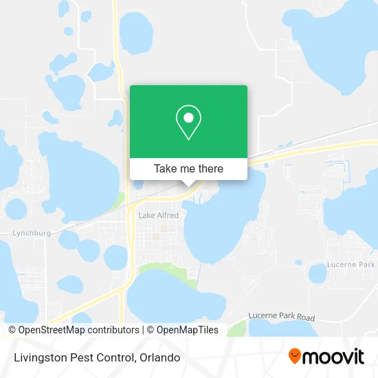 Livingston Pest Control map