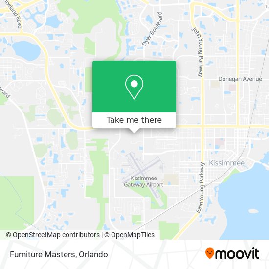 Mapa de Furniture Masters