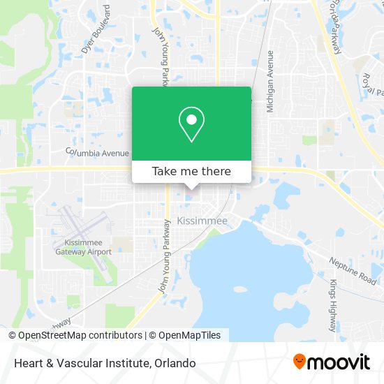 Heart & Vascular Institute map