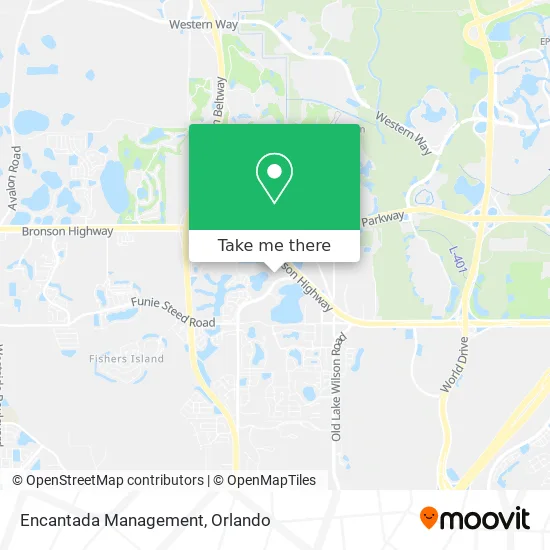 Encantada Management map