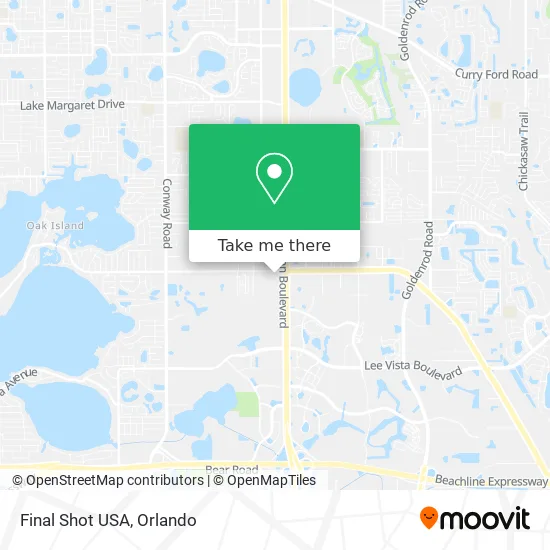 Mapa de Final Shot USA