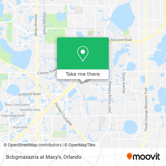 Bcbgmaxazria at Macy's map