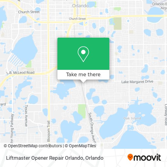Mapa de Liftmaster Opener Repair Orlando