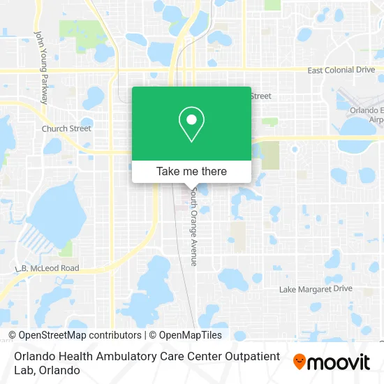 Mapa de Orlando Health Ambulatory Care Center Outpatient Lab