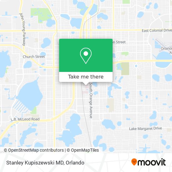 Mapa de Stanley Kupiszewski MD