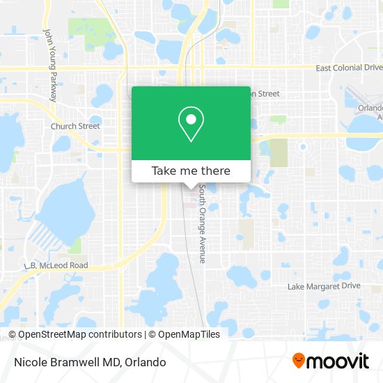 Mapa de Nicole Bramwell MD