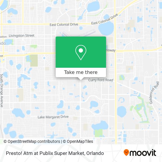 Presto! Atm at Publix Super Market map