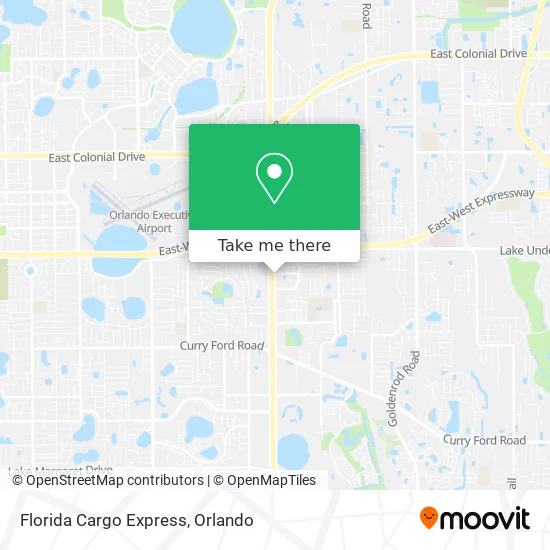 Florida Cargo Express map