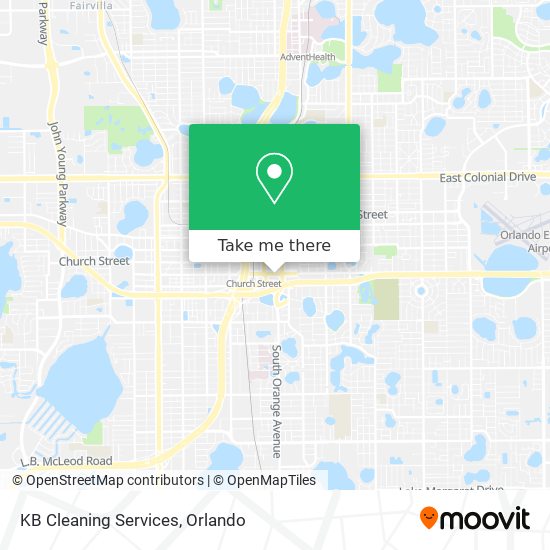 KB Cleaning Services map