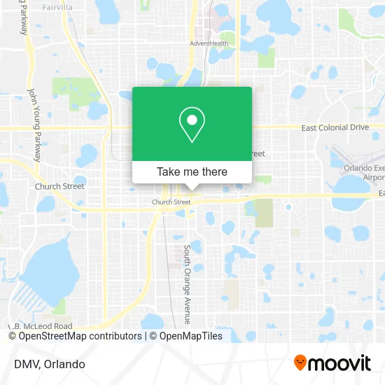 DMV map