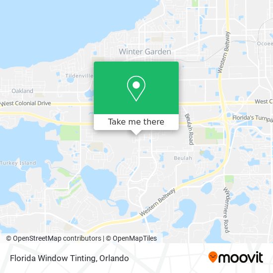 Florida Window Tinting map