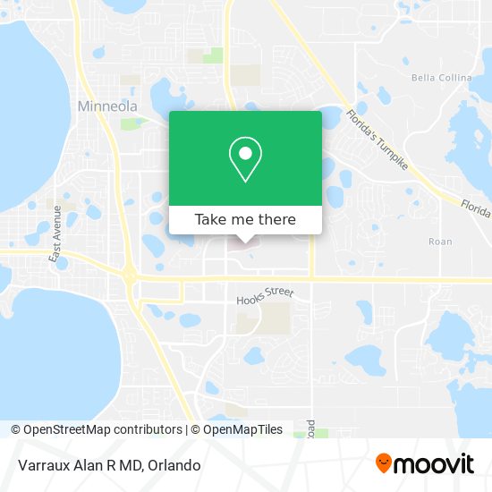 Mapa de Varraux Alan R MD