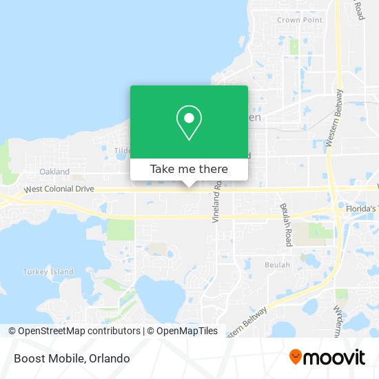 Boost Mobile map