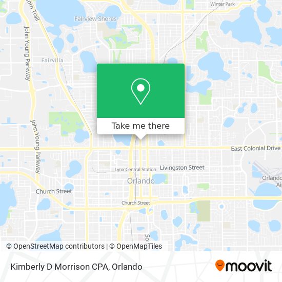 Kimberly D Morrison CPA map